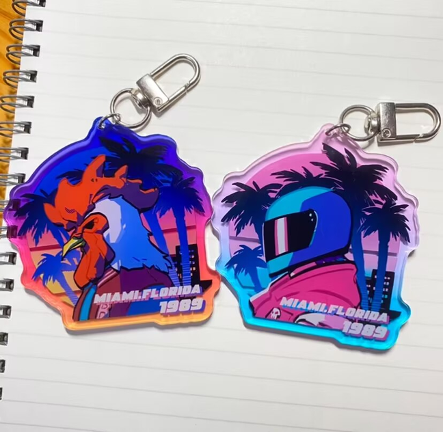 HLM Biker/Jacket Acrylic Charm acrylics game hlm tatsu