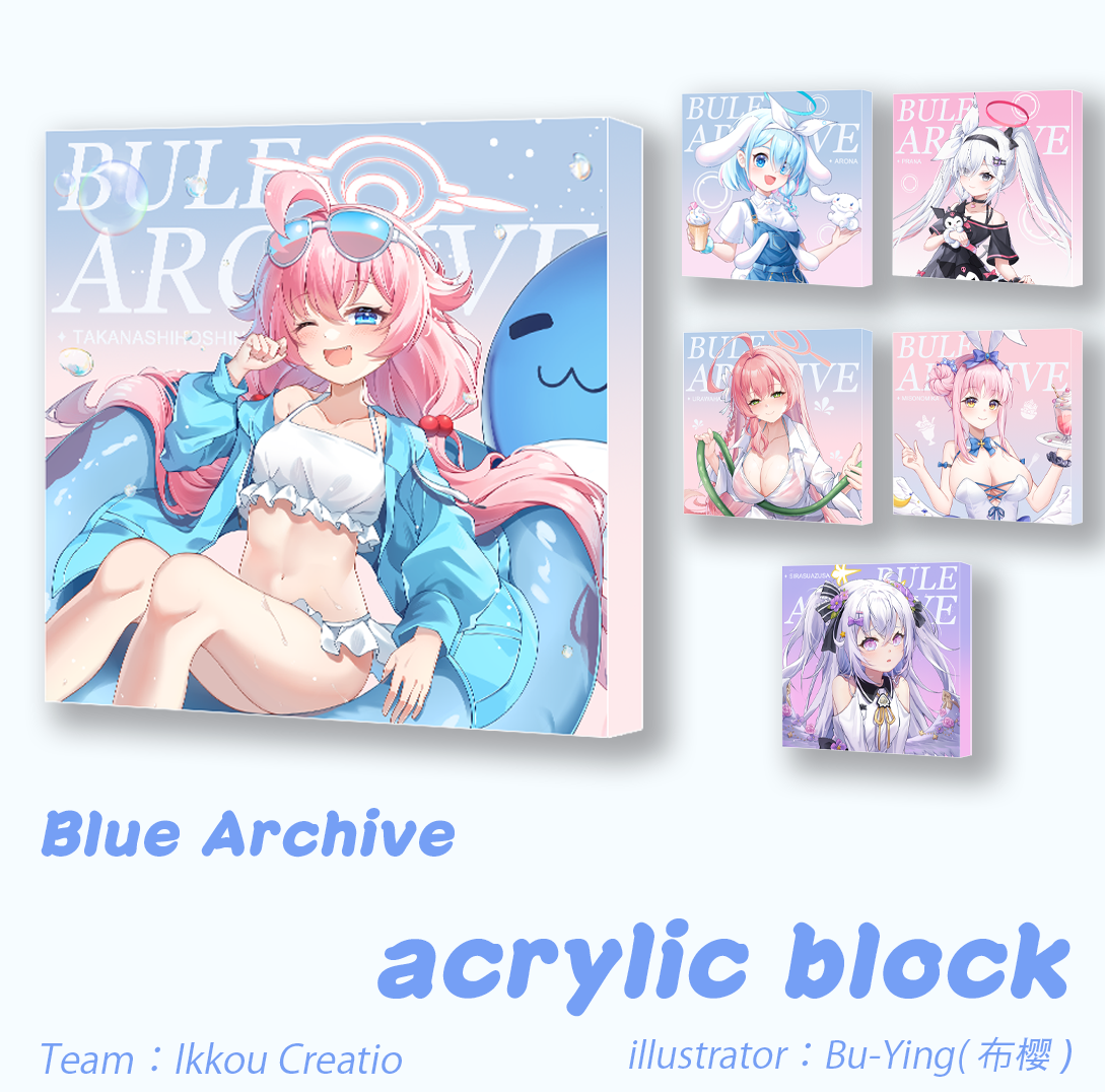 Blue Archive Acrylic Block