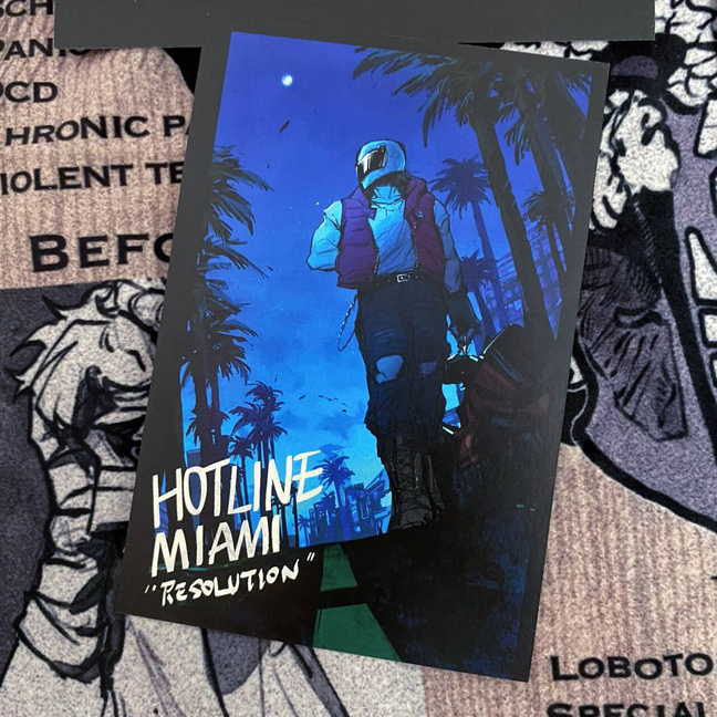 HLM Art Print Postcard game hlm prints tatsu