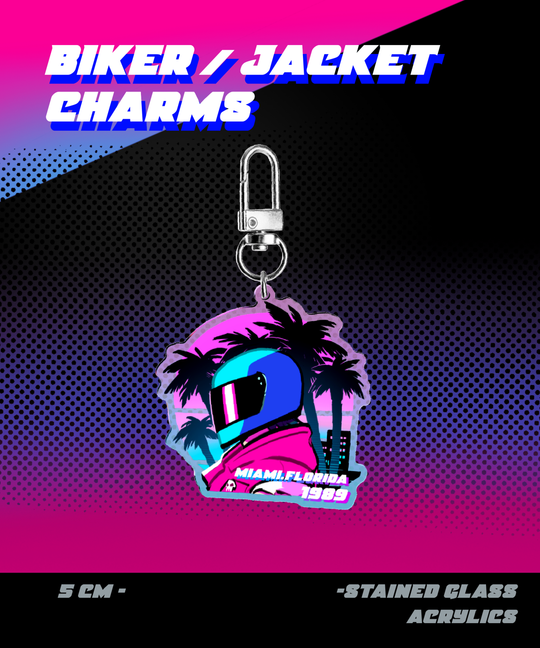 HLM Biker/Jacket Acrylic Charm acrylics game hlm tatsu