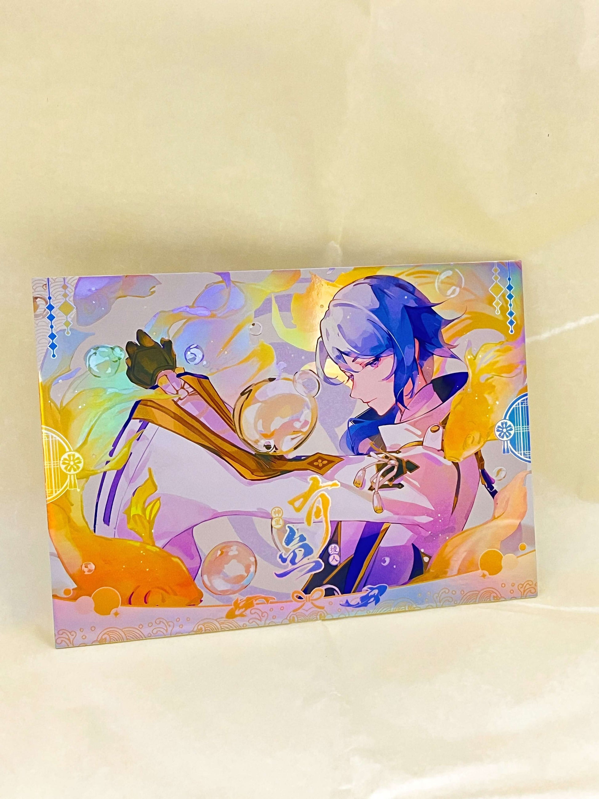 Genshin Impact-神里綾人 Kamisato Ayato-Fish doujin game genshin kefantasy prints