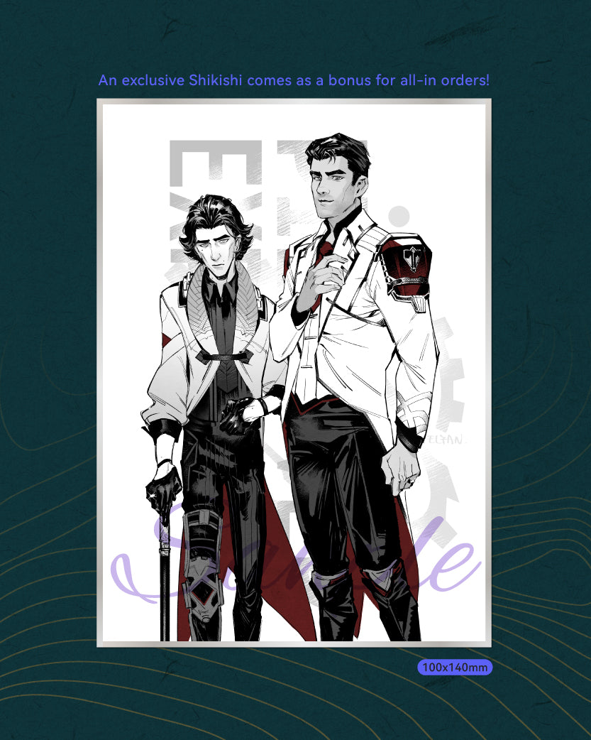 Pre-Order The Outsiders Series by Elyan anime arcane doujin elyan