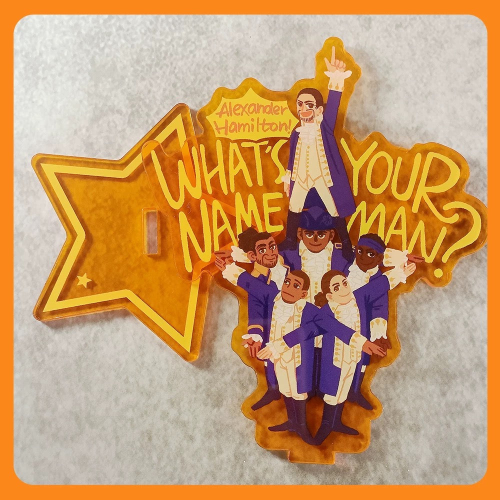 Hamilton-Acryl Stand/key holder-Musical acrylics doujin duc_paradise musical