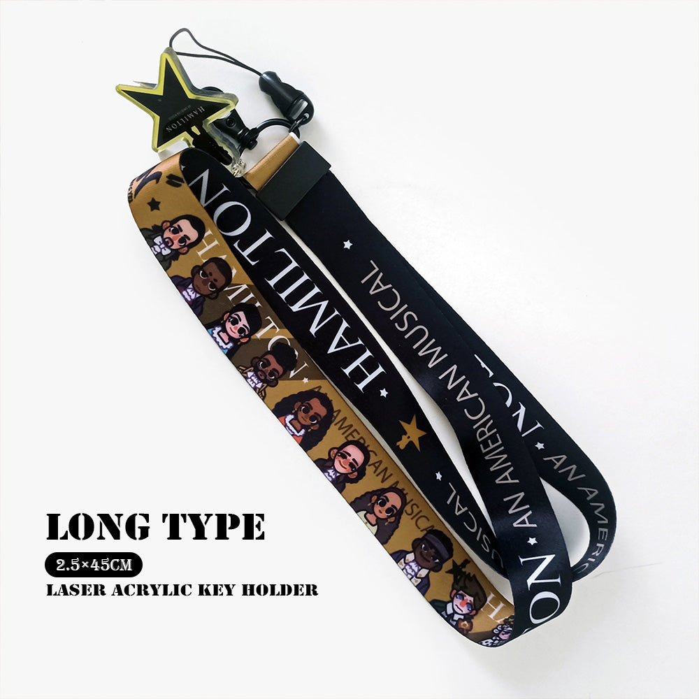 Hamilton-All cast Phone Strap-Musical doujin duc_paradise musical