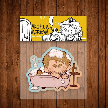 Red Dead Redemption 2-Arthur-Stickers/Acryl Stand/Badge/Acryl key holder acrylics doujin duc_paradise game prints