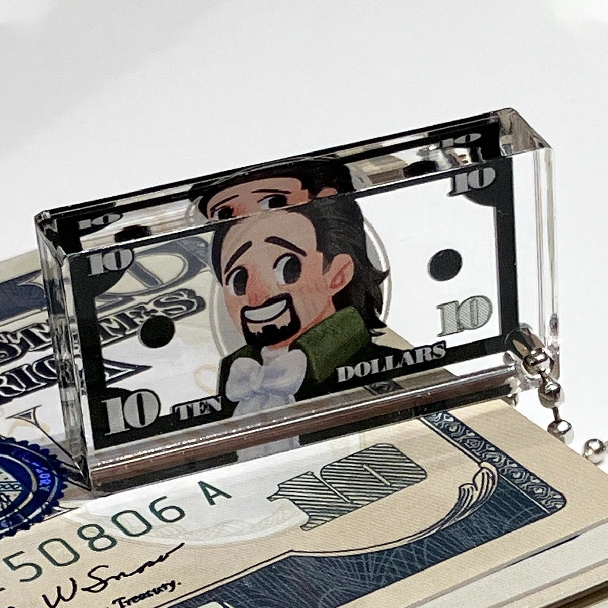 Hamilton-$10 Bookmark/Acryl key holder-Musical acrylics doujin duc_paradise musical prints