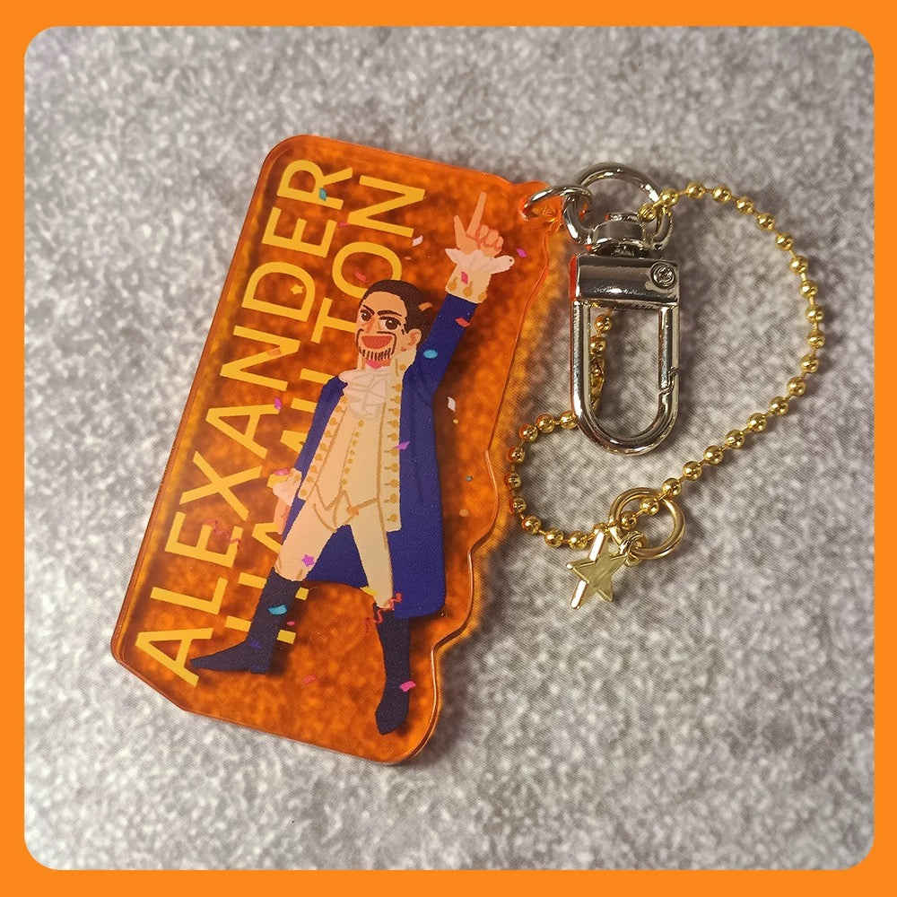 Hamilton-Acryl Stand/key holder-Musical acrylics doujin duc_paradise musical