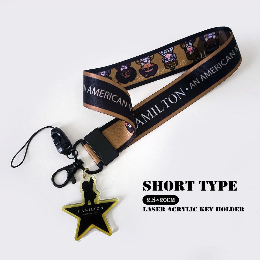Hamilton-All cast Phone Strap-Musical doujin duc_paradise musical