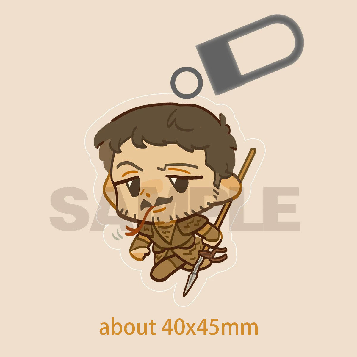 Pedro Pascal-Acryl key holder acrylics doujin duc_paradise rps