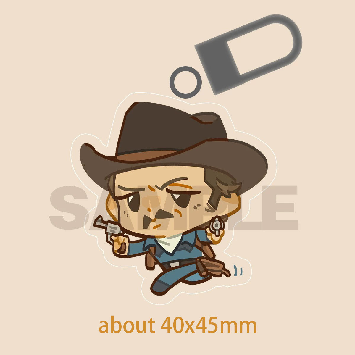 Pedro Pascal-Acryl key holder acrylics doujin duc_paradise rps
