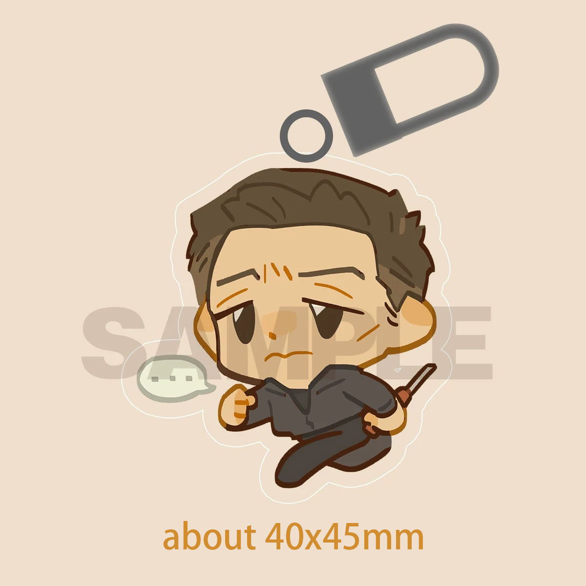 Pedro Pascal-Acryl key holder acrylics doujin duc_paradise rps