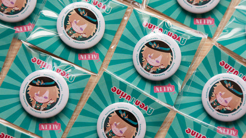 Honkai-砂金 Aventurine-Place Your Bets Badge doujin game honkai kefantasy pins