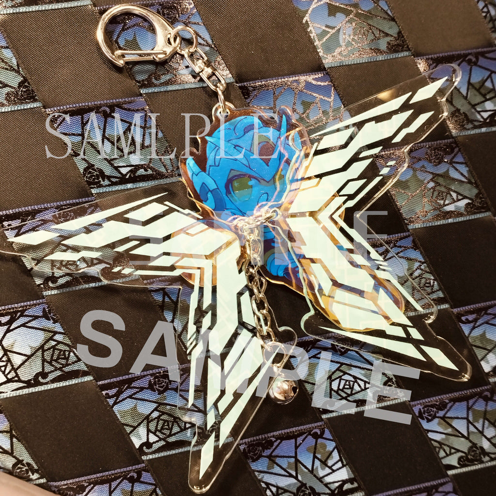 DiVE ARMOR X Acrylic pendant with moving wings acrylics game ling6 megaman