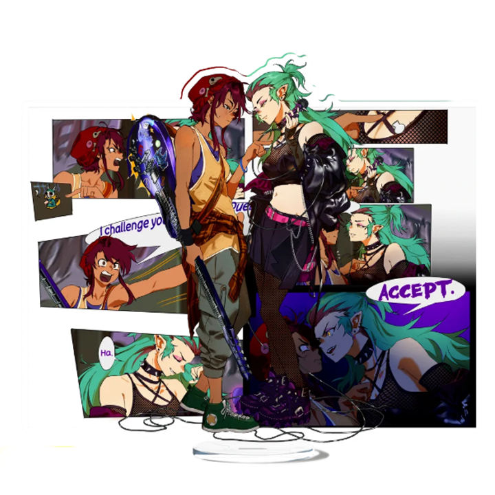 [🦉TOH Fanarts]Big Acrylic Standees acrylics anime doujin TOH