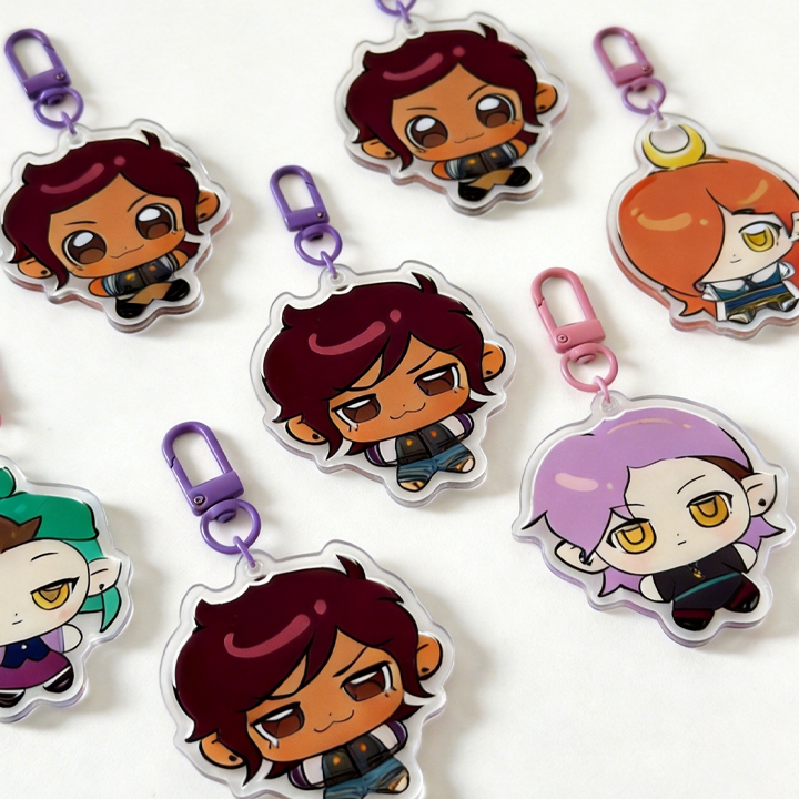 [🦉TOH Fanarts]Keychain acrylics anime doujin TOH