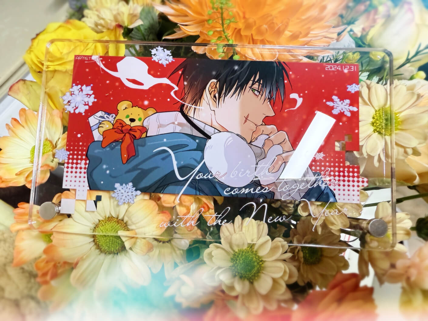 Toji Birthday Acrylic Ornament acrylics anime doujin jjk kinoko