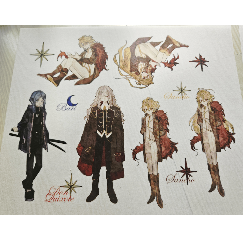 Canto VII Artbook "Myosotis"/Sticker Sheet/Pop-up Invitation