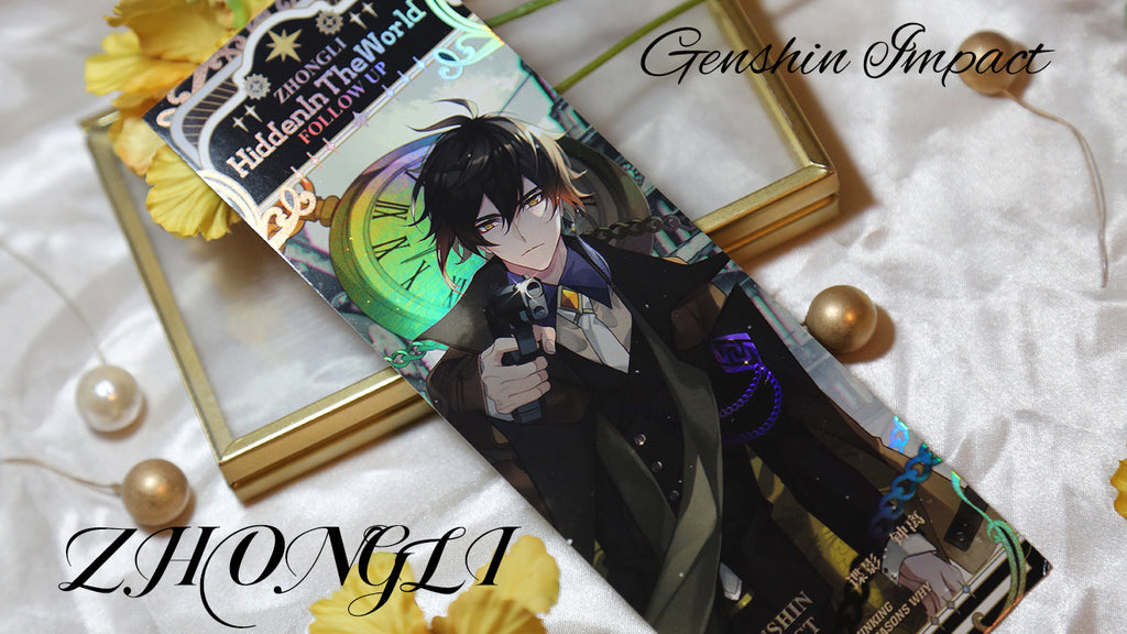 Genshin Impact-鍾離 Zhongli-Hidden In The World doujin game genshin kefantasy prints