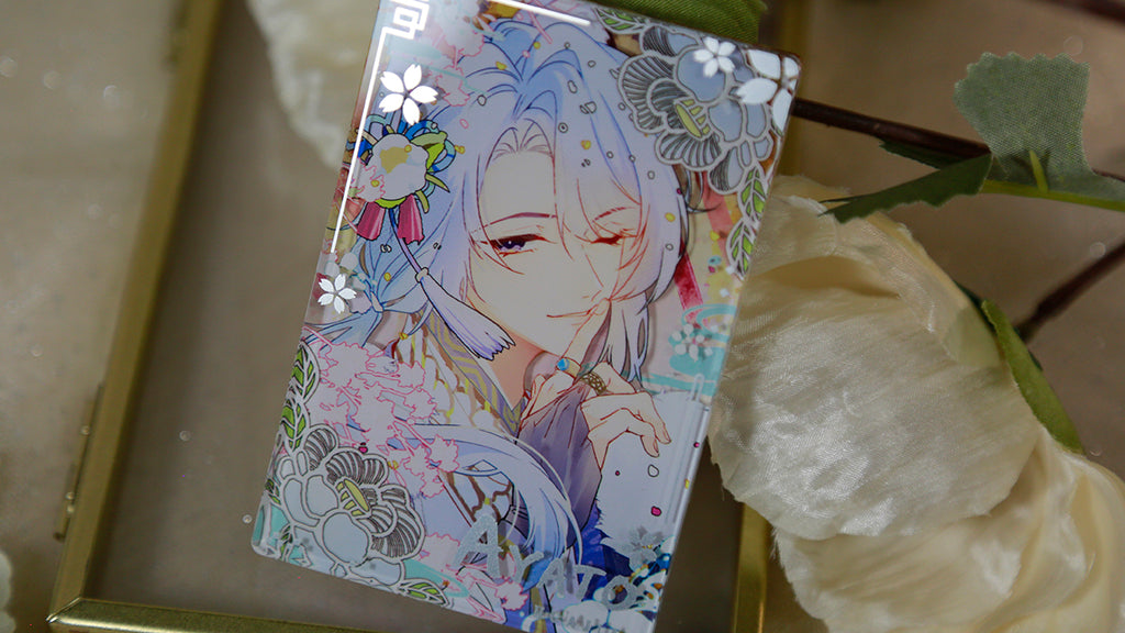 Genshin Impact-神里綾人 Kamisato Ayato-Flower doujin game genshin kefantasy prints