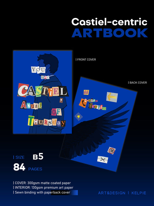Angel of Thursday Castiel-centric Artbook