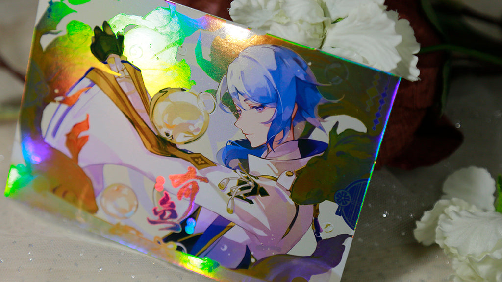 Genshin Impact-神里綾人 Kamisato Ayato-Fish doujin game genshin kefantasy prints