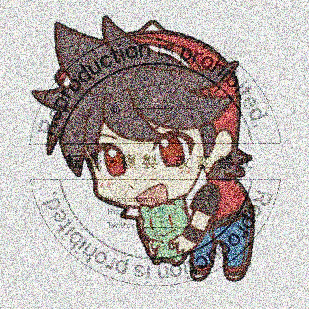 Got picked up?! PMSP doujin Acrylic Key Chain