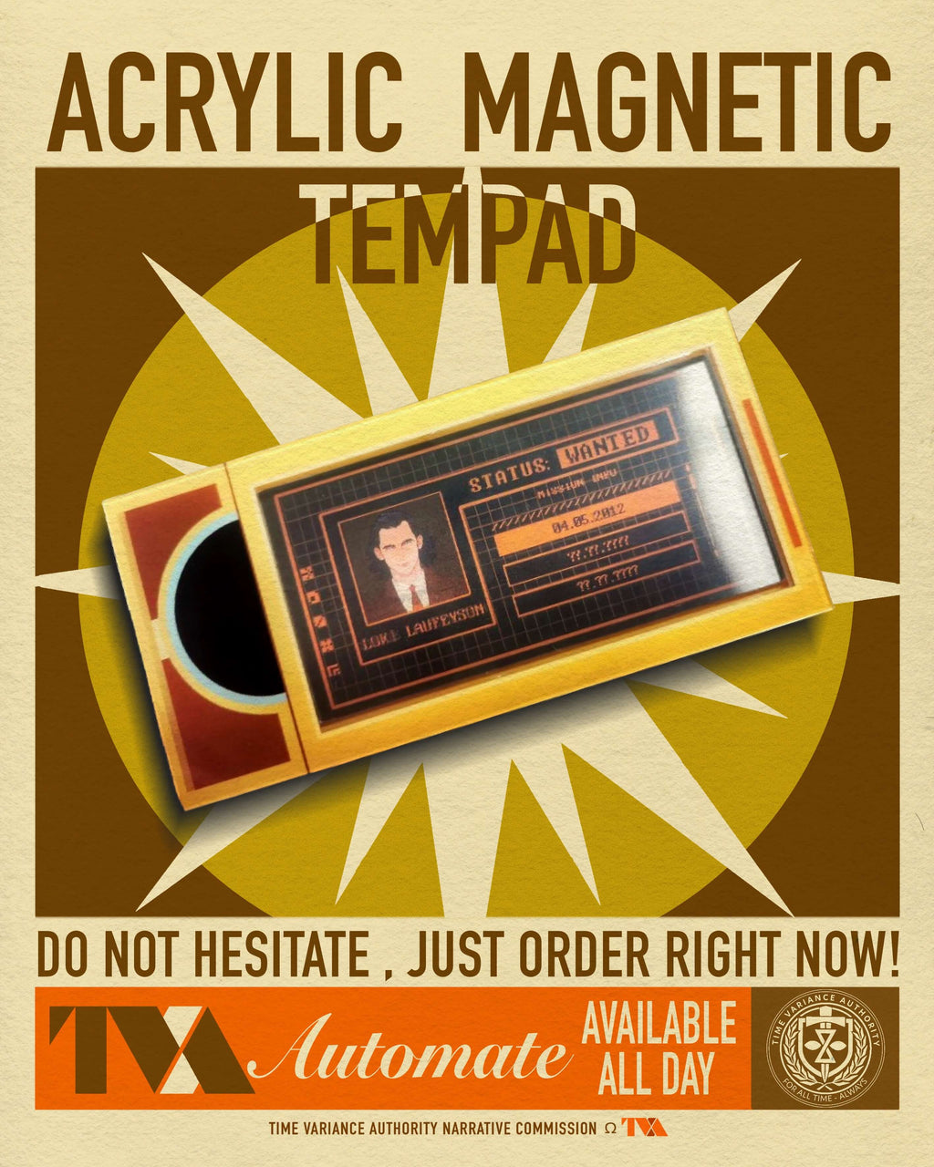 TVA Acrylic Magnetic Tempad Frame & Lenticular Card a3n acrylics doujin rps