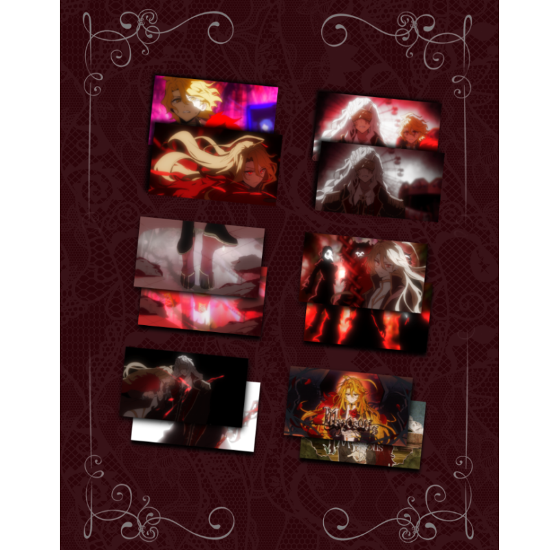Mirror World Lenticular Card/Bookmark/Shikishi doujin game limbuscompany prints