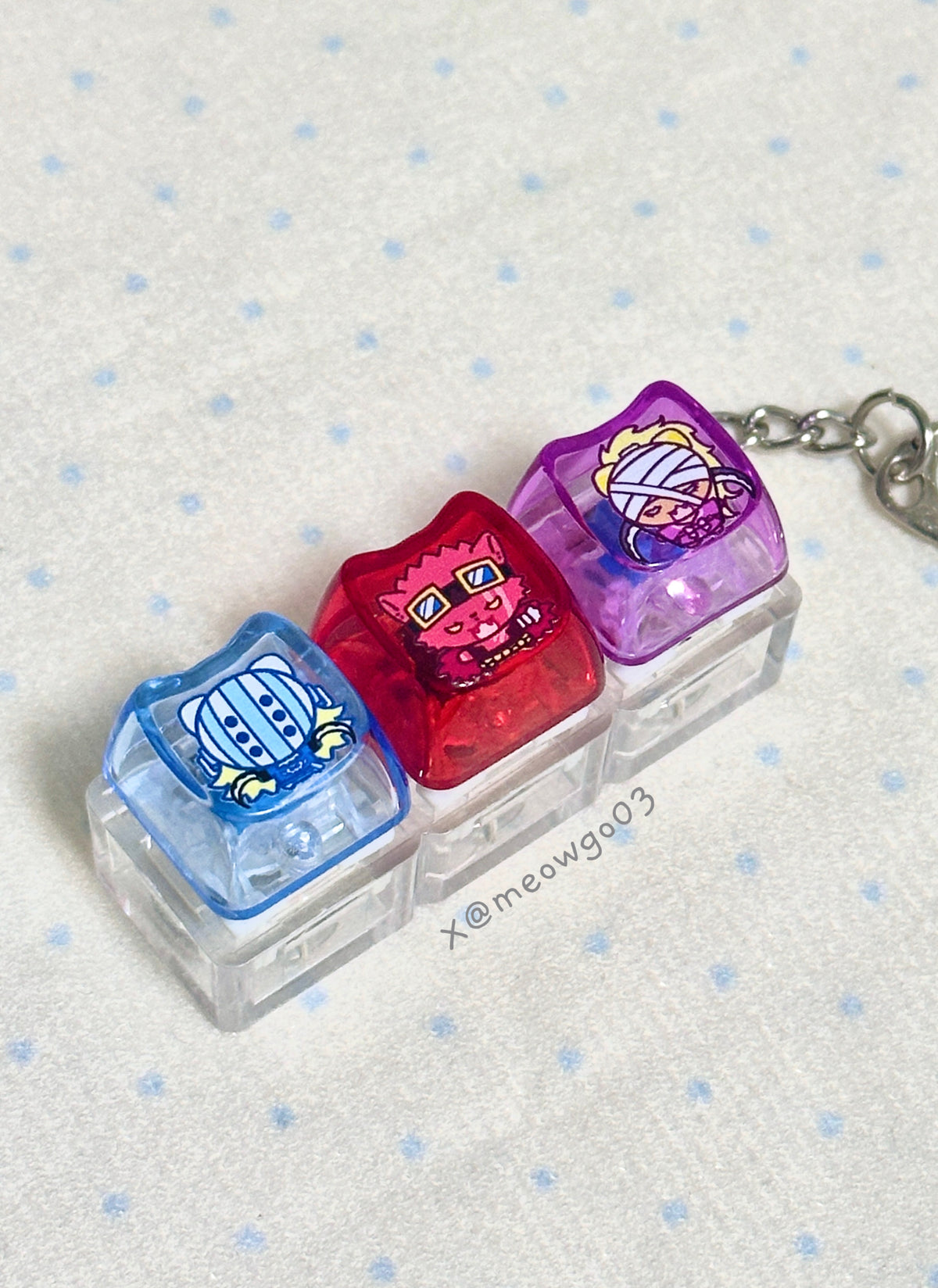 Kid & Killer Custom Mouse Pad & Light-Up Keycaps — One Piece KID PIRATES Fan Made