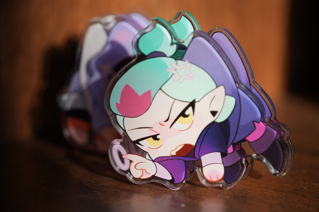 The Owl House Lumity Acrylic Clip Set acrylics doujin game TOH