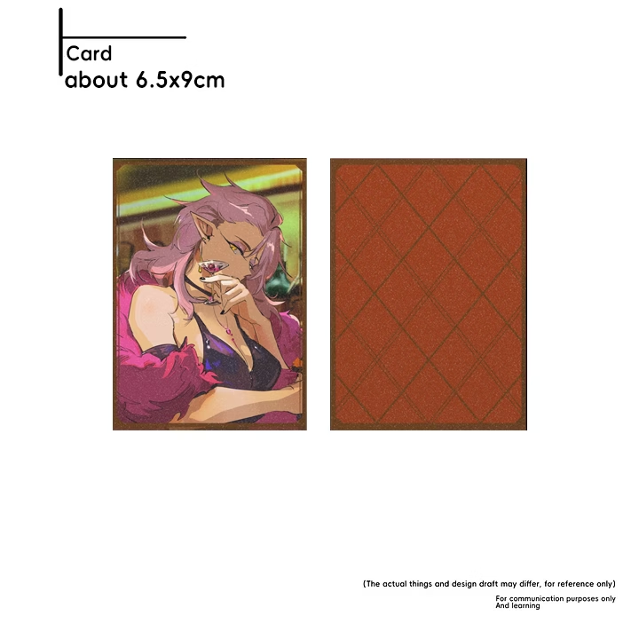 [🦉TOH FANARTS]Holographic Photocard doujin prints TOH