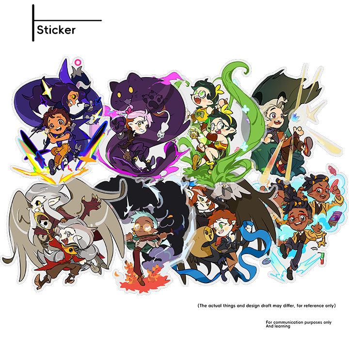 [🦉TOH Fanarts]Sticker collection(S) anime doujin prints TOH