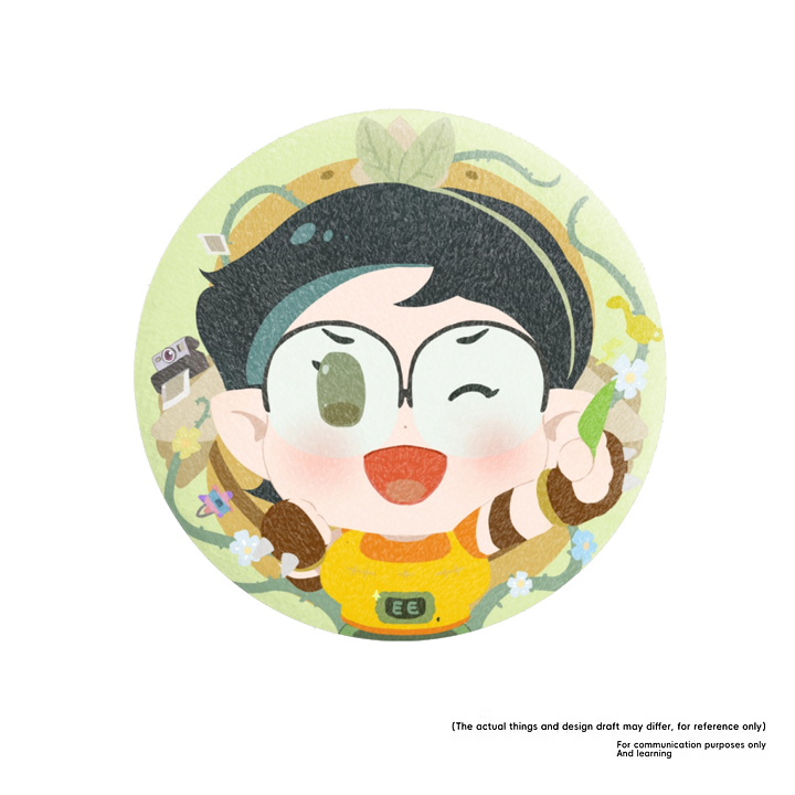 [🦉TOH Fanarts]Plash Badges anime doujin pins TOH