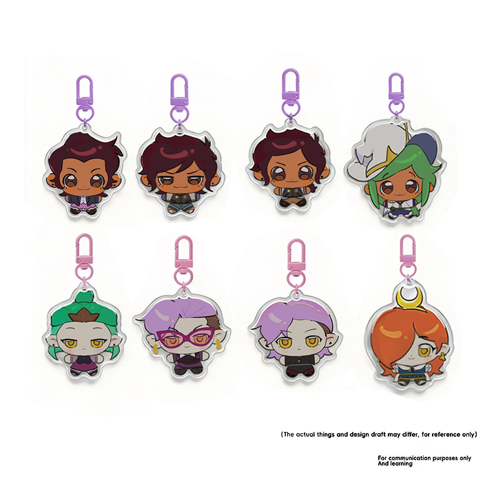 [🦉TOH Fanarts]Keychain acrylics anime doujin TOH