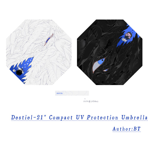 Destiel-21" Compact UV Protection Umbrella