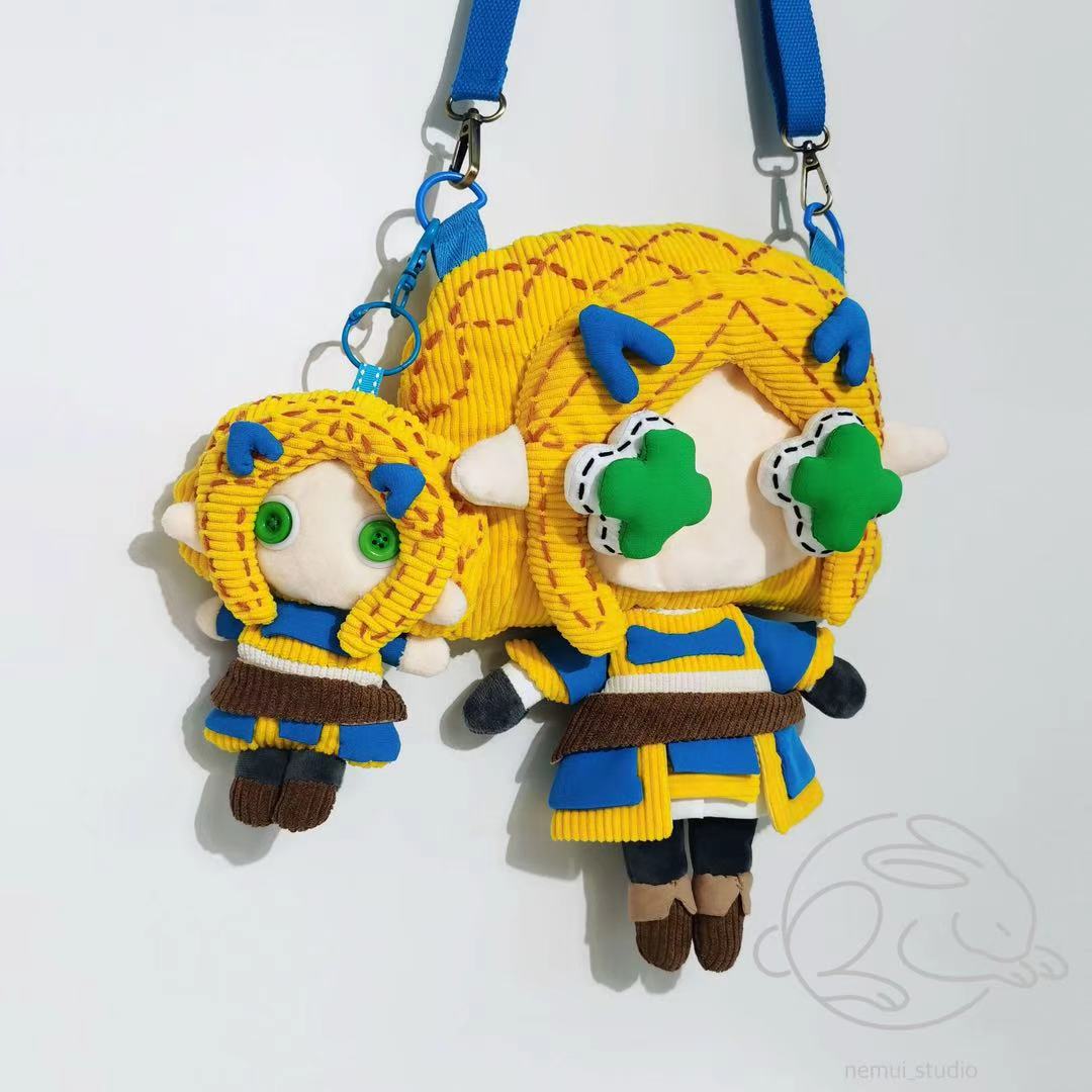 Customize Cross-Eyed Handmade Bag bag doujin game nemui_studio plushie zelda