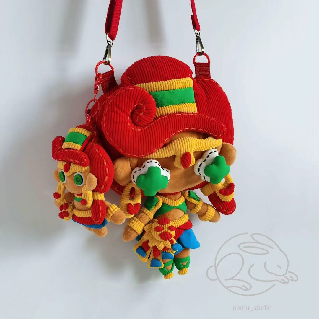 Customize Cross-Eyed Handmade Bag bag doujin game nemui_studio plushie zelda