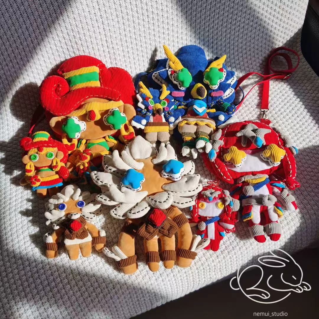 Customize Cross-Eyed Handmade Bag bag doujin game nemui_studio plushie zelda
