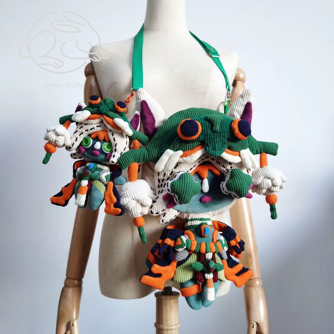 Customize Cross-Eyed Handmade Bag bag doujin game nemui_studio plushie zelda