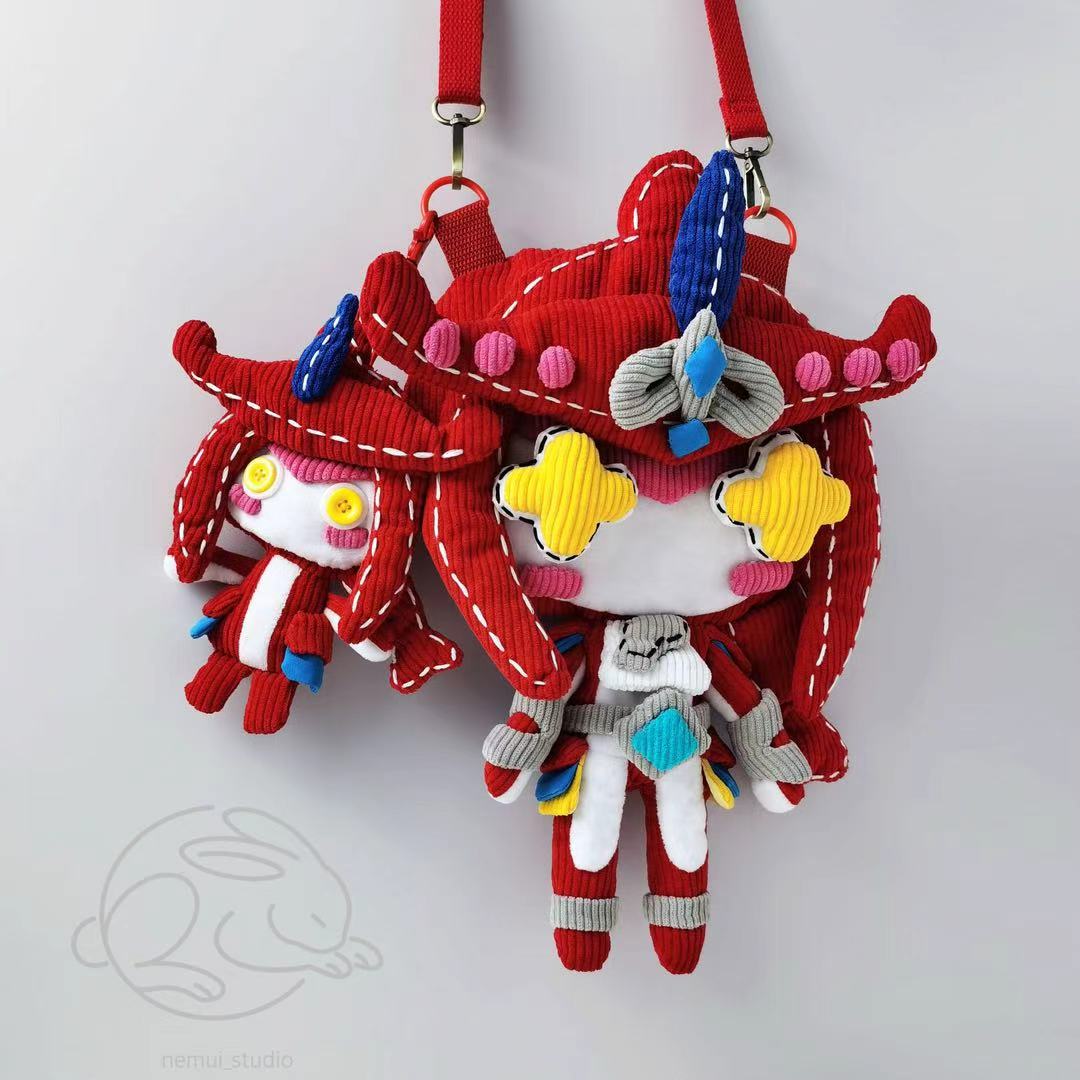 Customize Cross-Eyed Handmade Bag bag doujin game nemui_studio plushie zelda