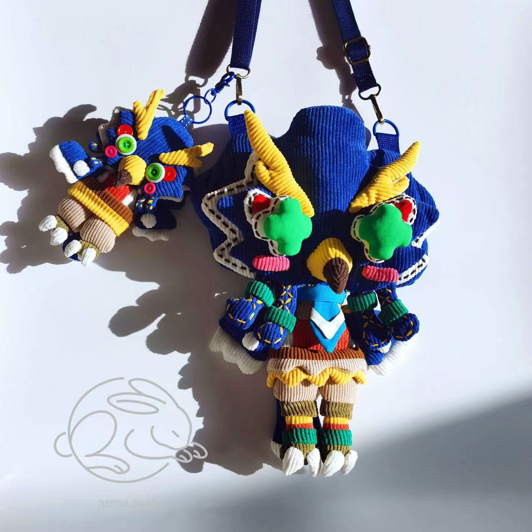Customize Cross-Eyed Handmade Bag bag doujin game nemui_studio plushie zelda