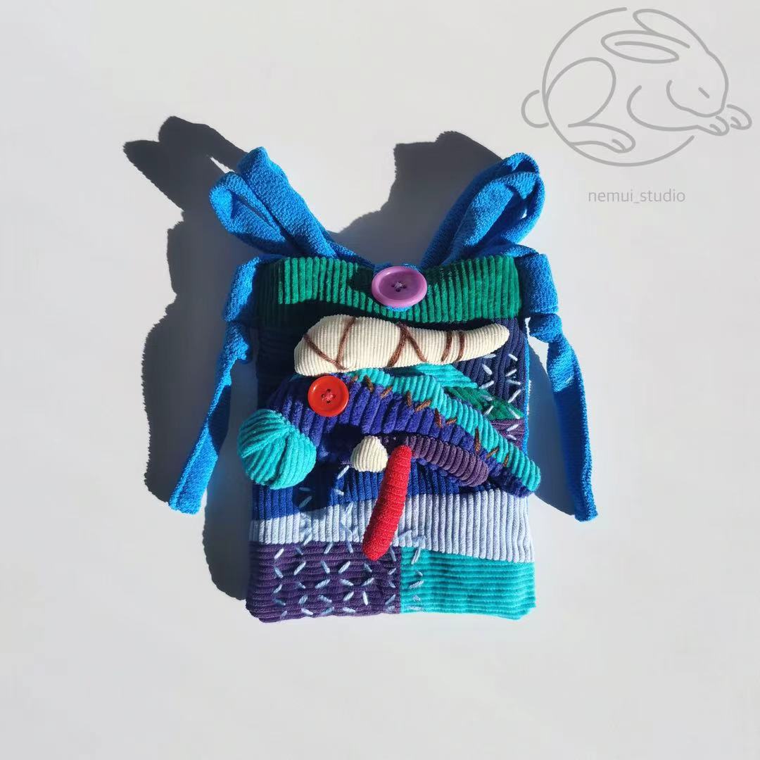 Zelda: Monster Merchant Patchwork Pocket bag doujin game nemui_studio zelda