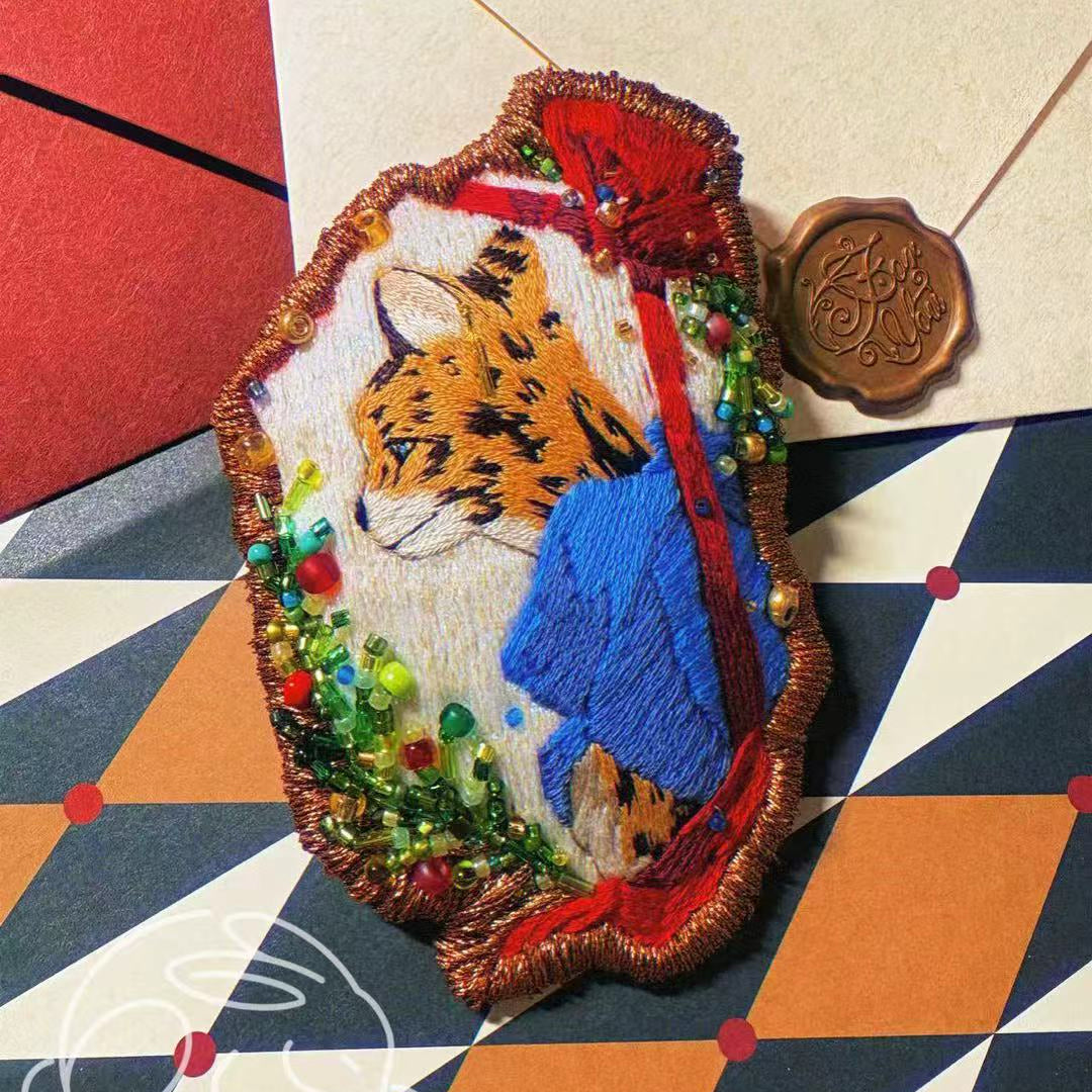 Customize-Animal/Portrait Handmade Embroidery accessories doujin game nemui_studio zelda