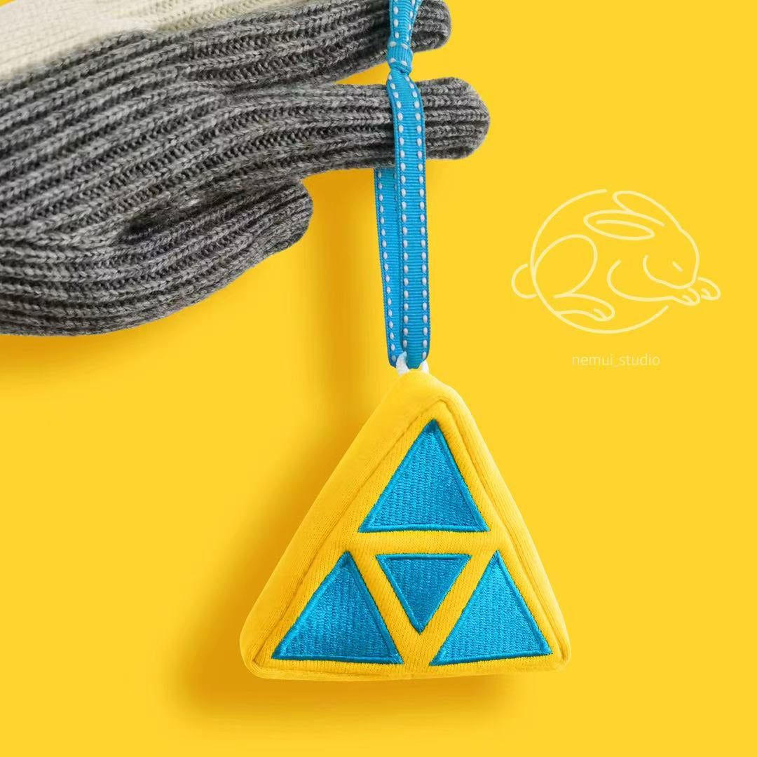 Zelda Mini Triforce Pouch bag doujin game nemui_studio zelda