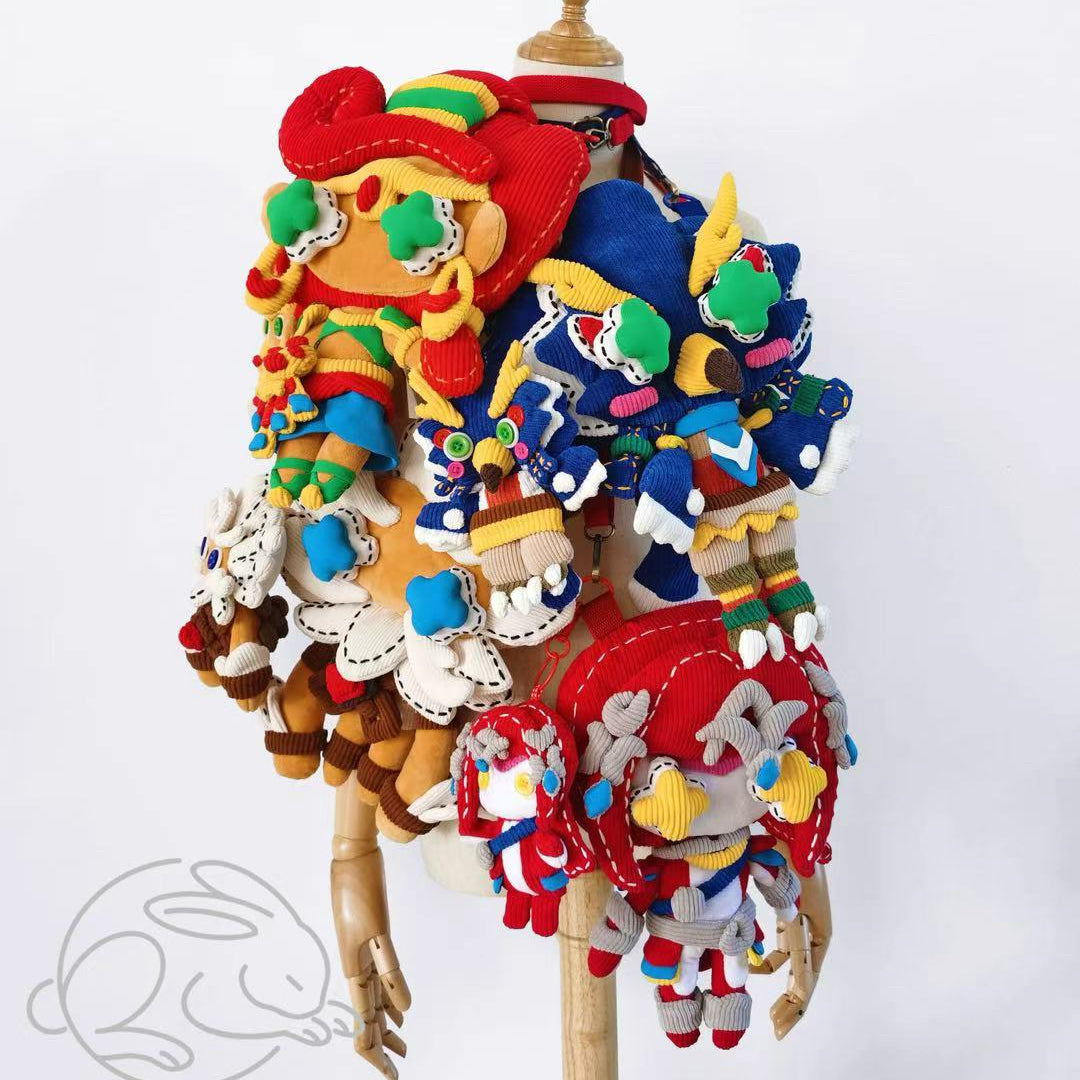 Customize Cross-Eyed Handmade Bag bag doujin game nemui_studio plushie zelda