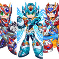 Dive Armor Standee（X/ZERO/AXL） acrylics game ling6 megaman