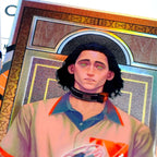 TVA Variant Loki Reverse UV Laser Ticket a3n acrylics doujin rps