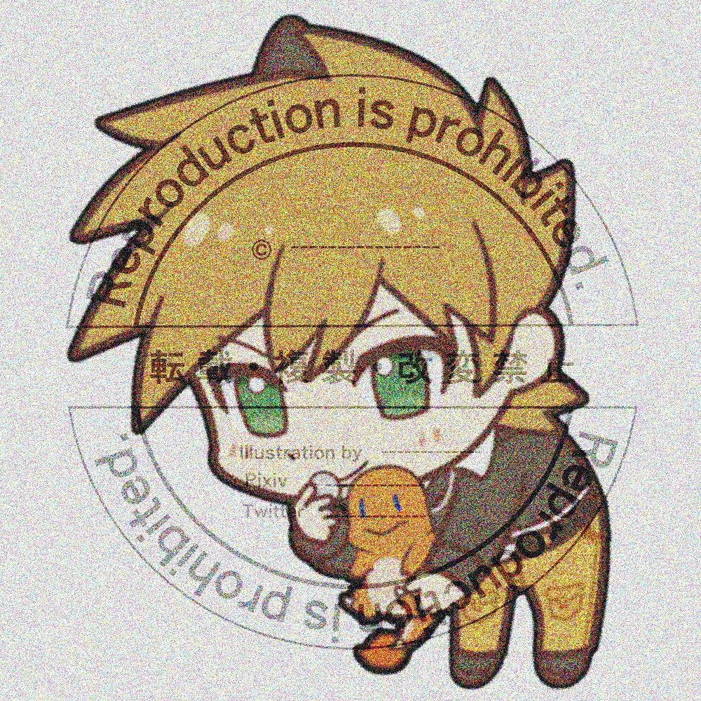 Got picked up?! PMSP doujin Acrylic Key Chain