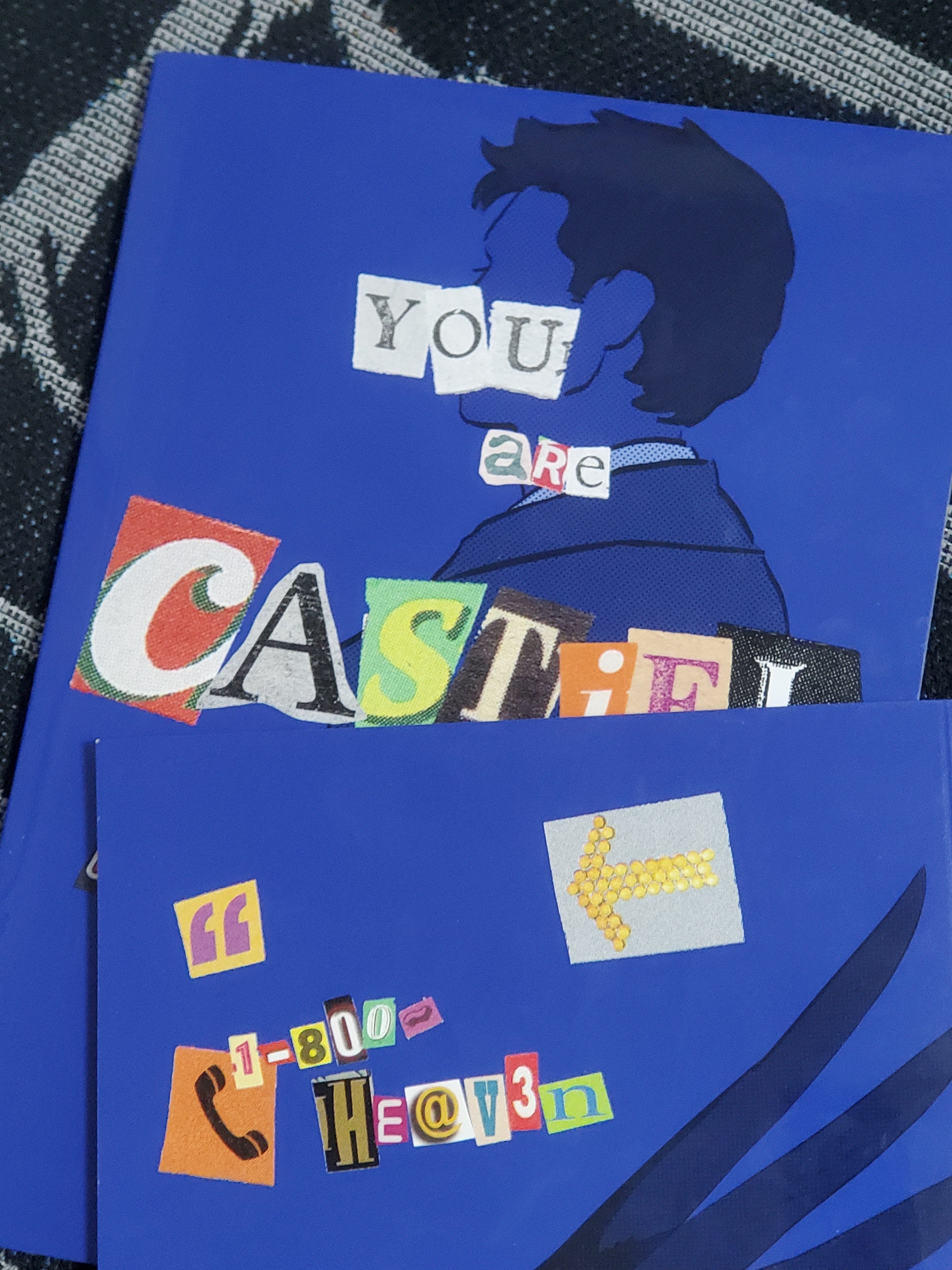 Angel of Thursday Castiel-centric Artbook doujin prints spn