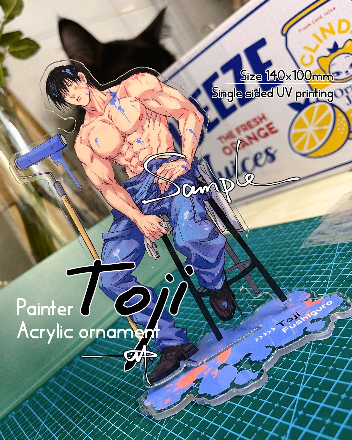 Painter Toji Standee acrylics anime doujin jjk kinoko